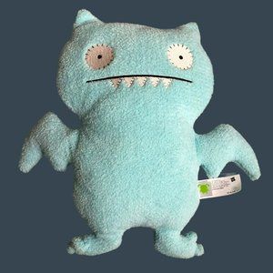 Uglydoll Ice Bat Blue Plush 13" Stuffed Animal